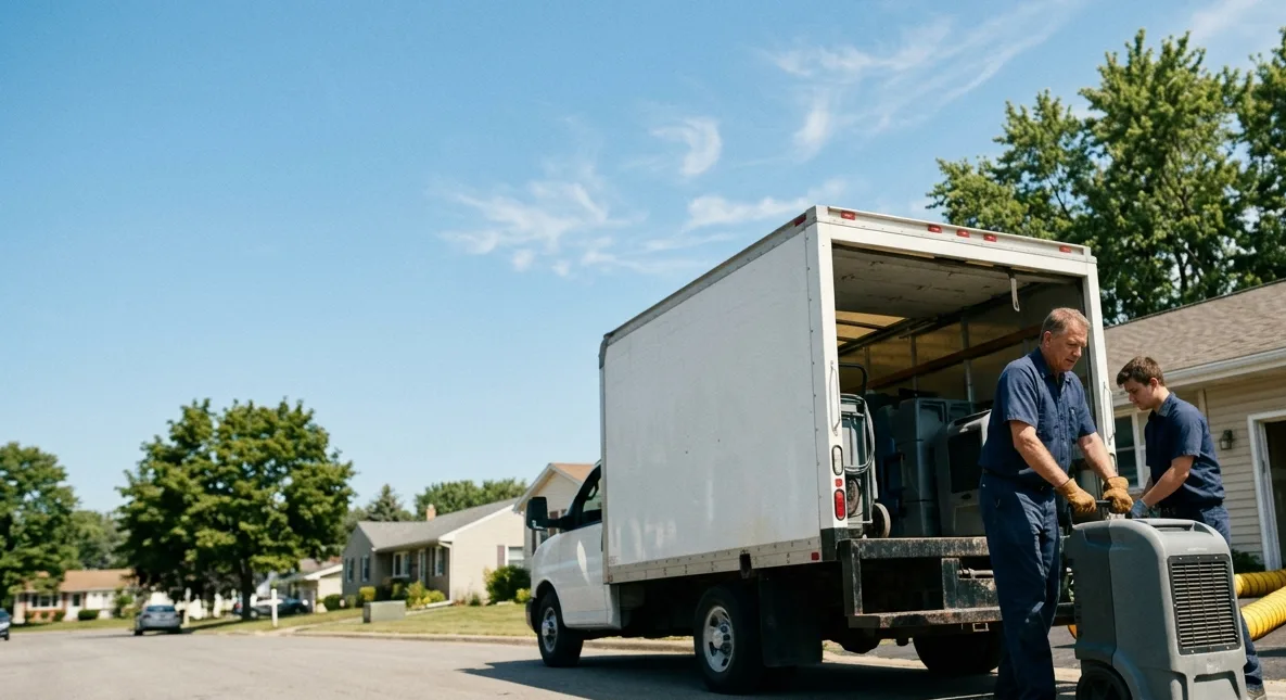 Water Damage Cleanup in Vernon, IL near me